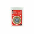Task Tools Wheel Wire Mtl 3in 1/4in Shnk T25616